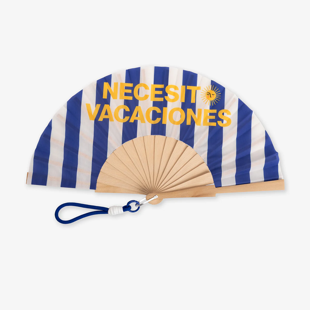 ABANICO NECESITO VACACIONES DE UO