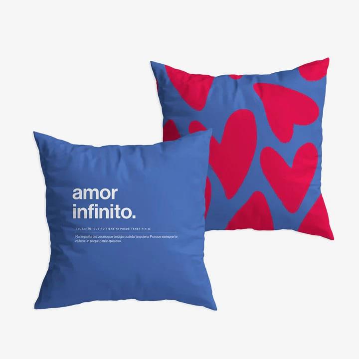 Funda de cojín "Amor infinito" Definición WEAREUO