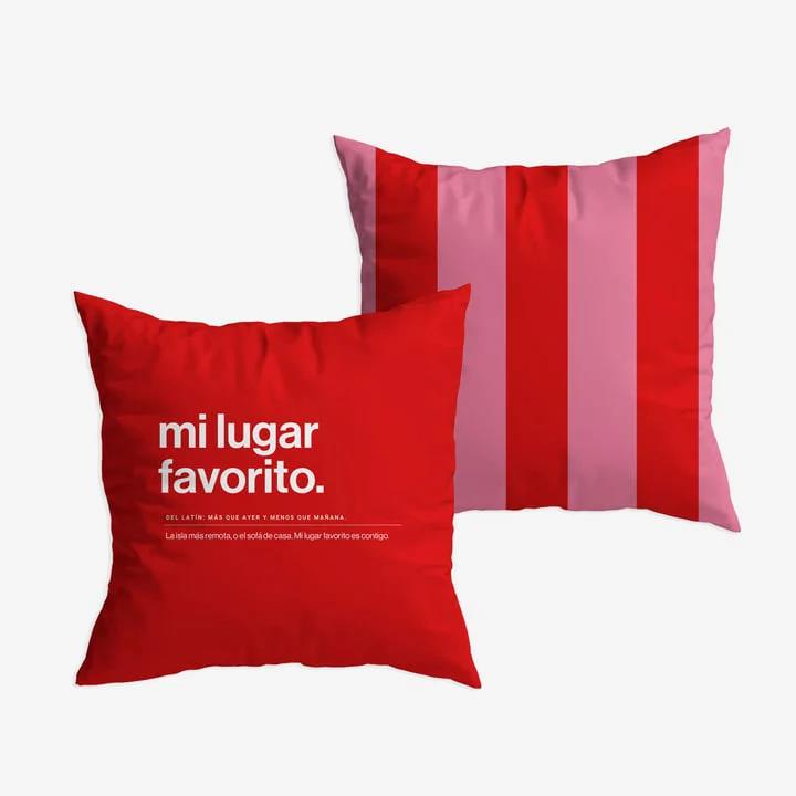 Funda de Cojín "Mi lugar favorito" Definición WEAREUO