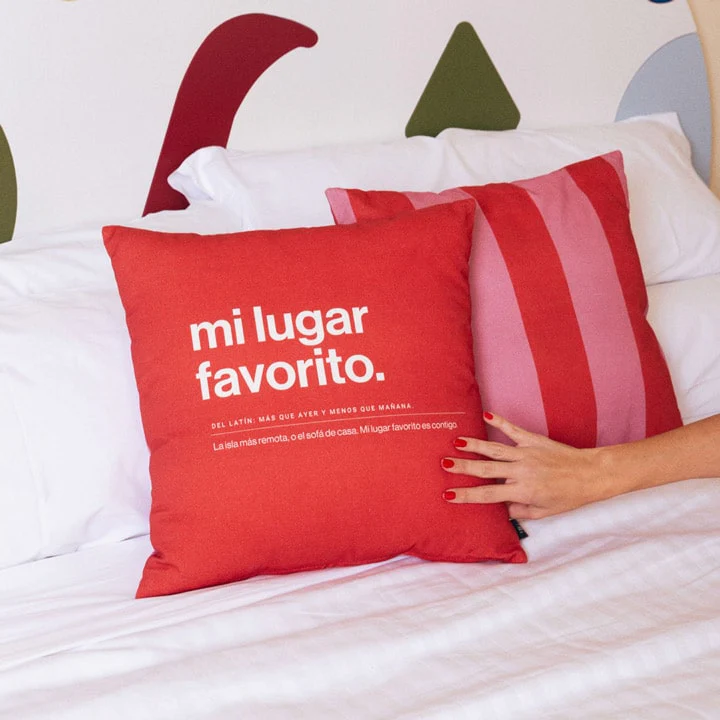 Funda de Cojín "Mi lugar favorito" Definición WEAREUO