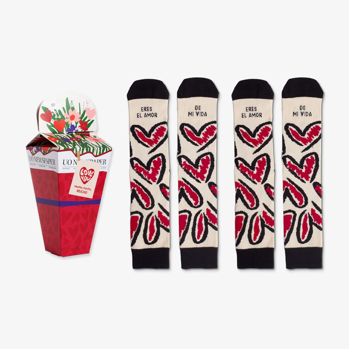 Kit ramo "Love you mucho" Eres el amor de mi vida WEAREUO