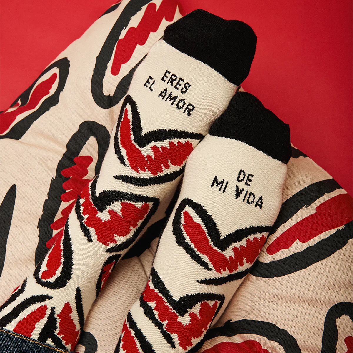 Calcetines "Eres el amor de mi vida" WEAREUO