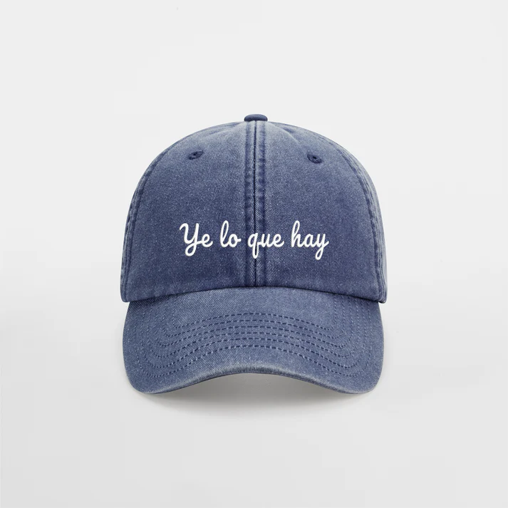 Gorra Azul "Ye lo que hay" ASTURIES PAL MUNDU