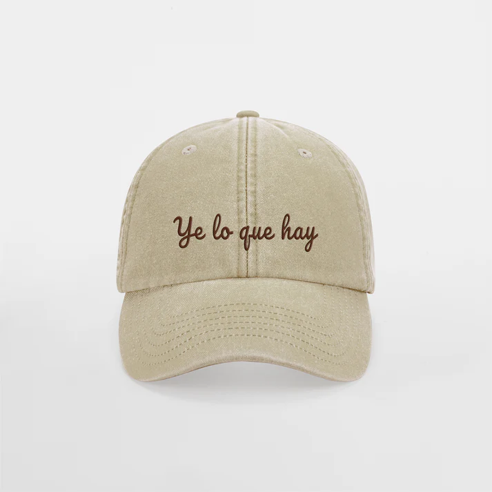 Gorra Beige "Ye lo que hay" ASTURIES PAL MUNDU