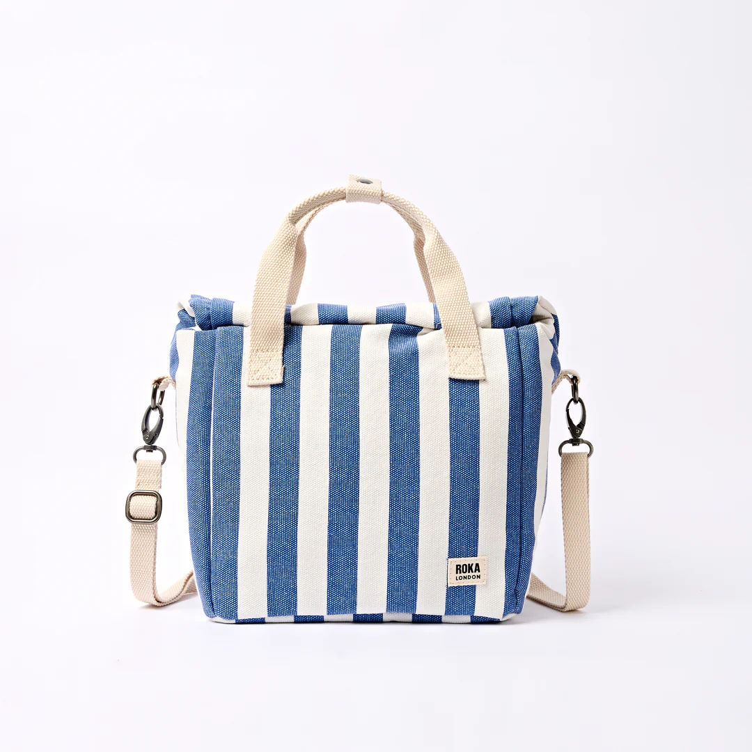 HAMPSTEAD COTTON CANVAS DENIM STRIPE ROKA LONDON