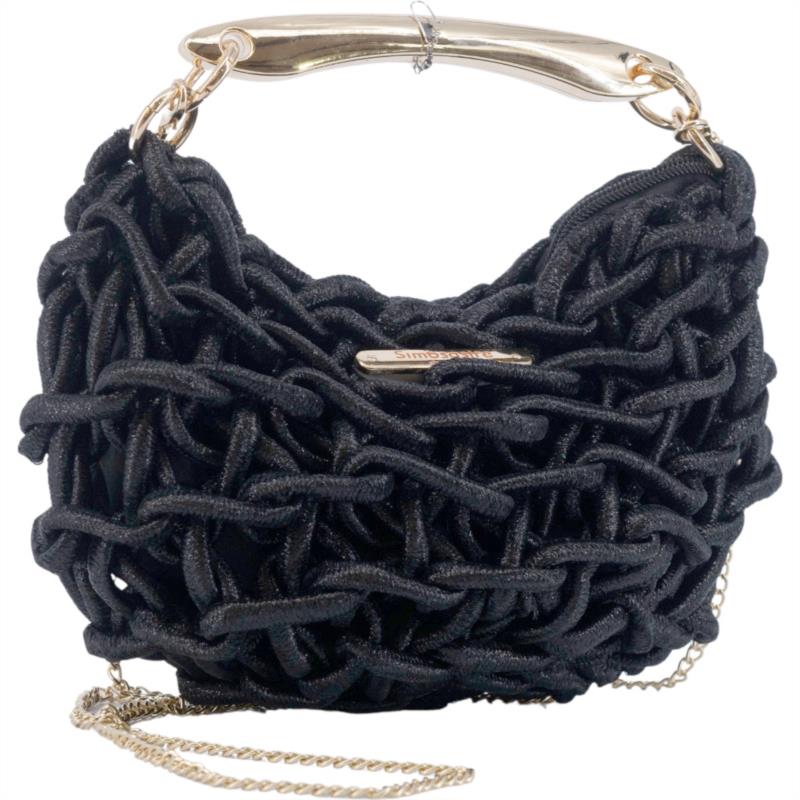 CLUTCH CLEMENTINE NEGRO DE SIMO SASTRE