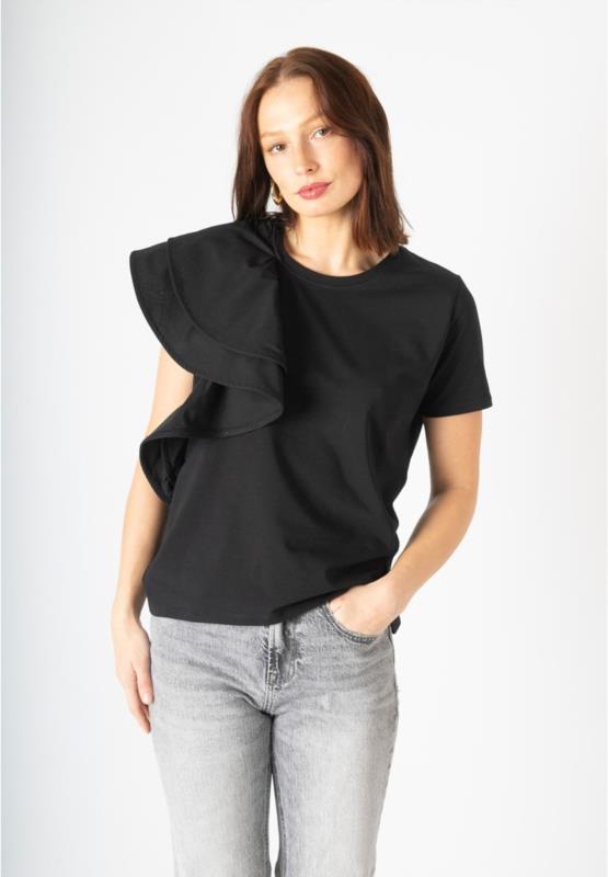 Camiseta volante asimétrico ANIMOSA