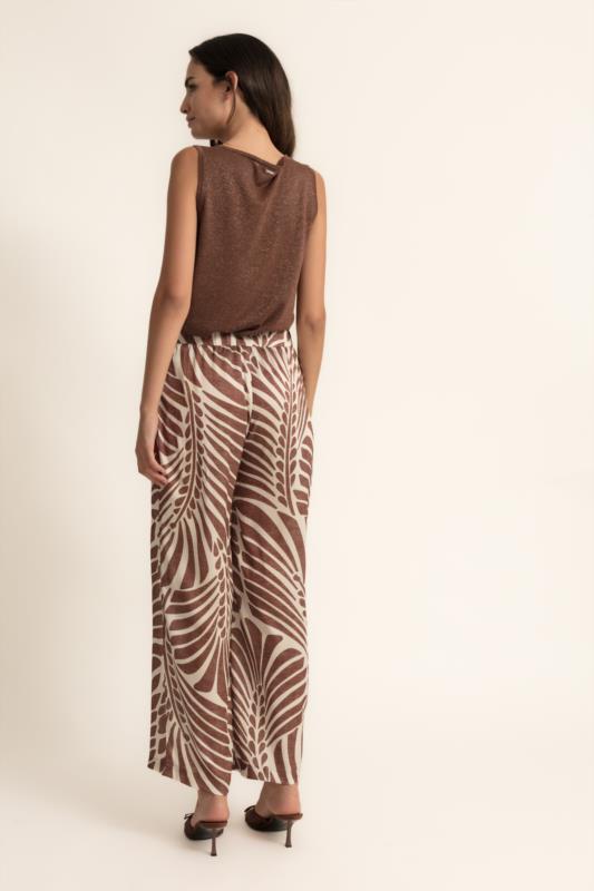 TOP CLAUDIA MARRON DE PUNTO CON LUREX DE CMS LOVE