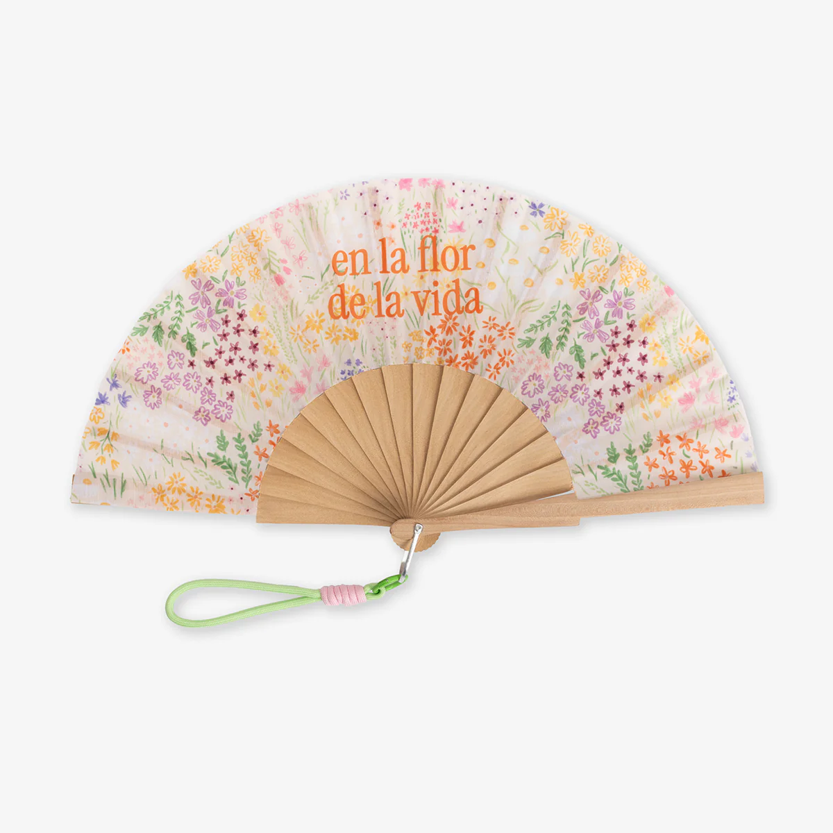 Abanico "En la flor de la vida" DE UO