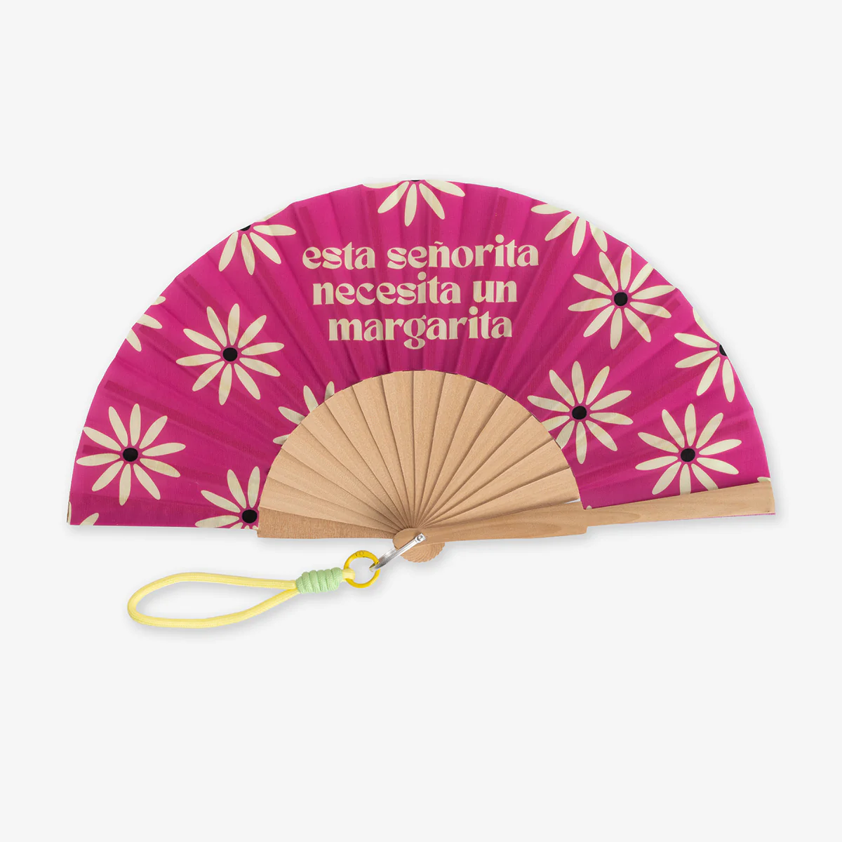 Abanico "Esta señorita necesita un margarita" DE UO