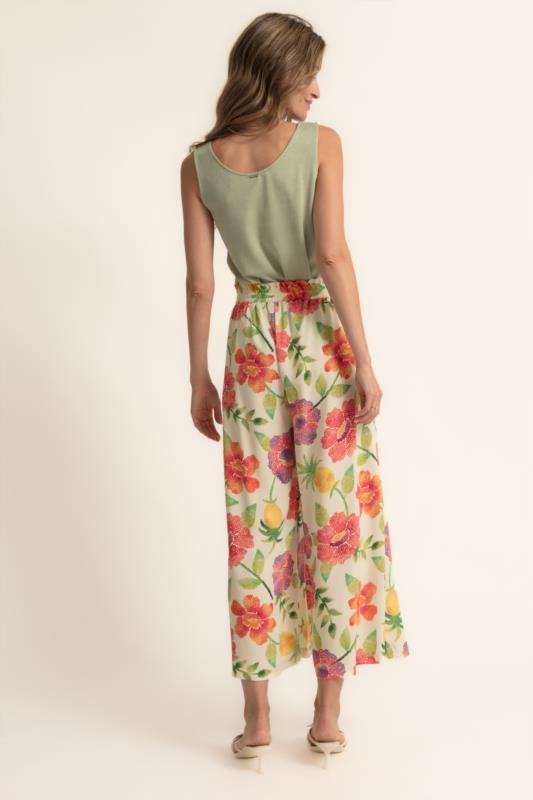 PANTALÓN FLORISA RECTO CMS LOVE